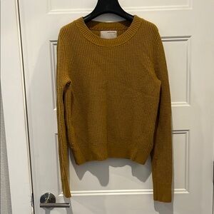 Mustard Yellow Women's Sweater